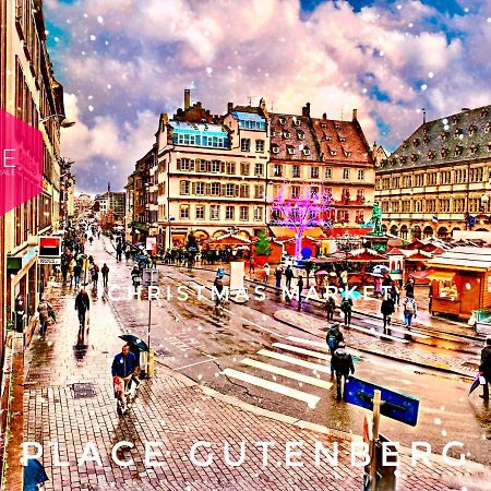 LİFE CATHEDRALE CITY- CENTER - Place Gutenberg Strazburg Dış mekan fotoğraf